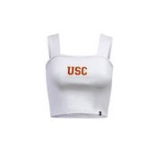 USC Trojans Women's Hype and Vice White Halftime Top
